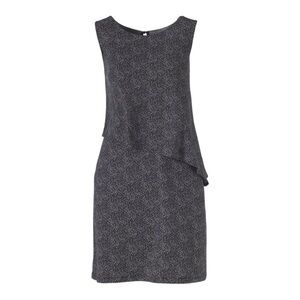 Chico’s Pebbles Double-Layer Black and White Dress size 0 (US S/4)